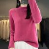Women's Cashmere Sweater 30% Cashmere 70% Wool Women's Autumn and Winter Cashmere Pullover Soft and Warm