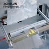 ZONESUN ZS-FM1000 10-999g Automatic Filling Sealing Machine For Food Coffee Bean Bag Back Seal Packaging
