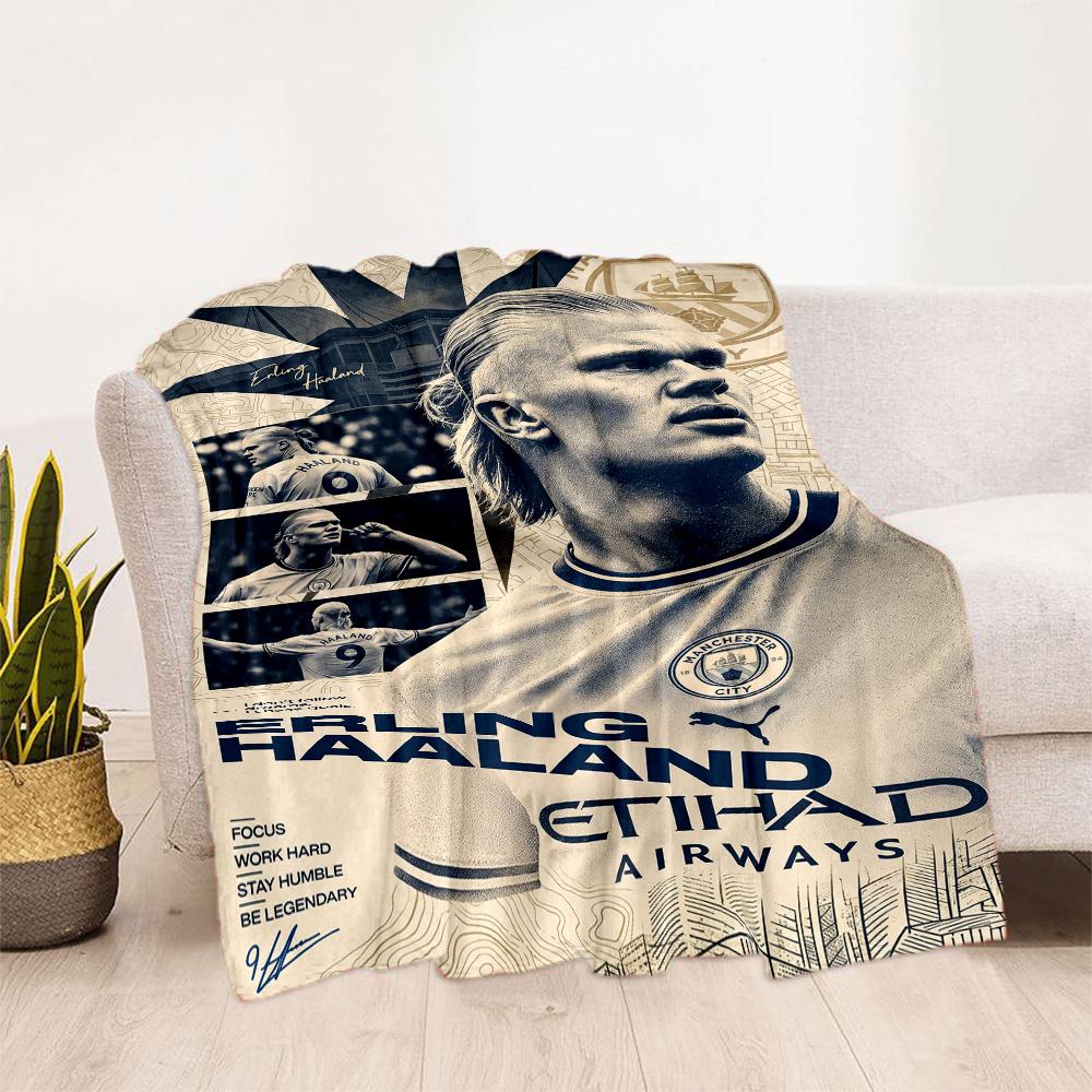 Haaland 257 Blanket Warmthful Decor Great for Bedding Office Chair Livingroom for All Occasions Modern Style Gift for Travel Home Birthdays