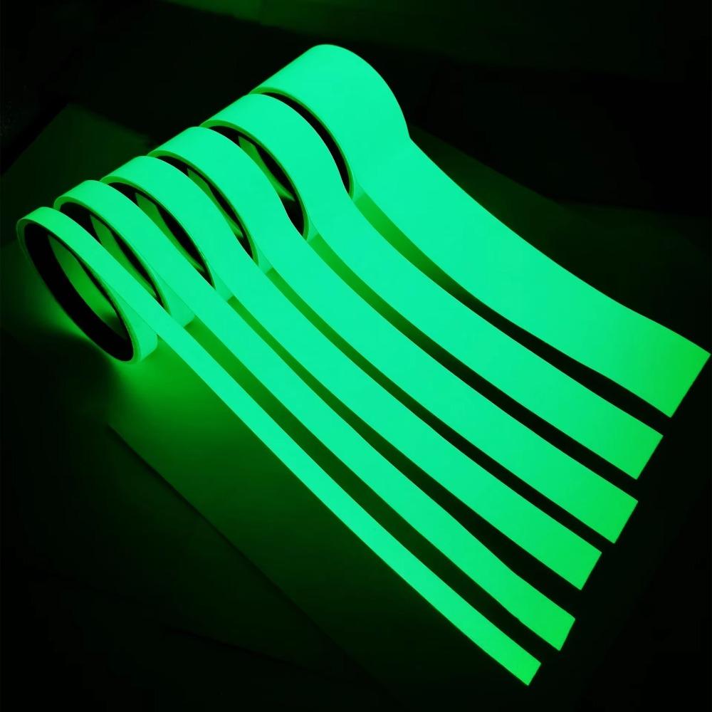 Self-adhesive Fluorescent Stickers Tape 3 Meters Glowing Stickers Stage Positioning