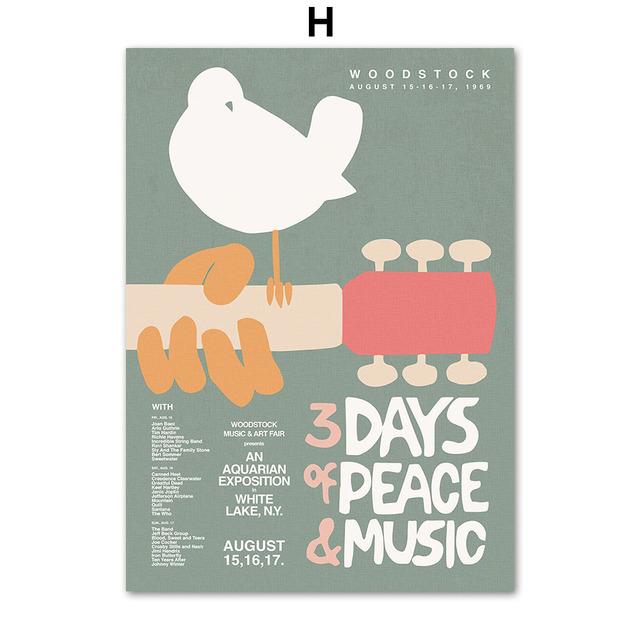 Bauhaus Herman Miller Woodstock Парусный тур Калифорния Холст Фреска Скандинавская тема Плакат Печать Живопись Украшение гостиной