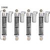4pcs 53/59/66/78mm Aluminum Alloy Metal Shocks Absorbers Oil Damper for 1/18 RC Crawler TRX4M TRX-4M Bronco Defender Upgrade