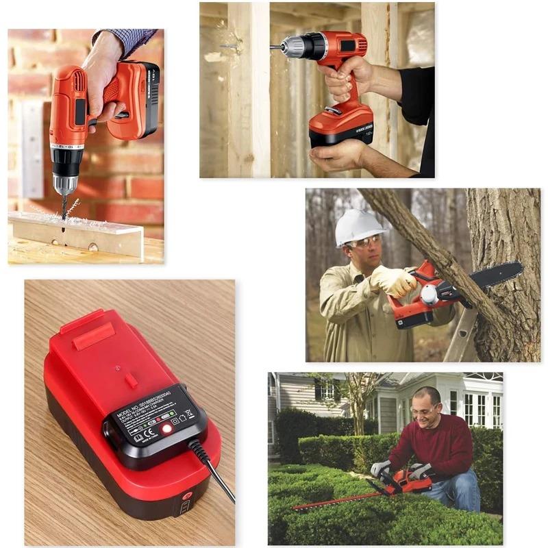 Зарядное устройство для аккумуляторов Black & Decker 9.6V-18V NI-CD NI-MH Зарядные устройства для аккумуляторных инструментов