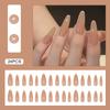 30 ШТ. Накладные Ногти Нежный Блестящие Длинные Накладные Ногти Press On Nails Искусственные Наконечники Для Ногтей Для Женщин Носимые Накладные Ногти Полное Покрытие