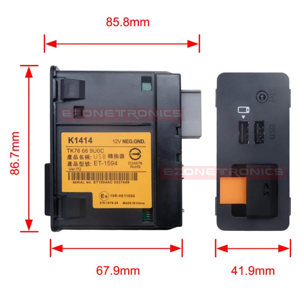 Новый обновленный USB-адаптер-хаб CarPlay Android Auto для Mazda 2 3 6 CX3 CX5 CX8 CX9 MX5 miata TK78669U0C Комплект для дооснащения Mazda