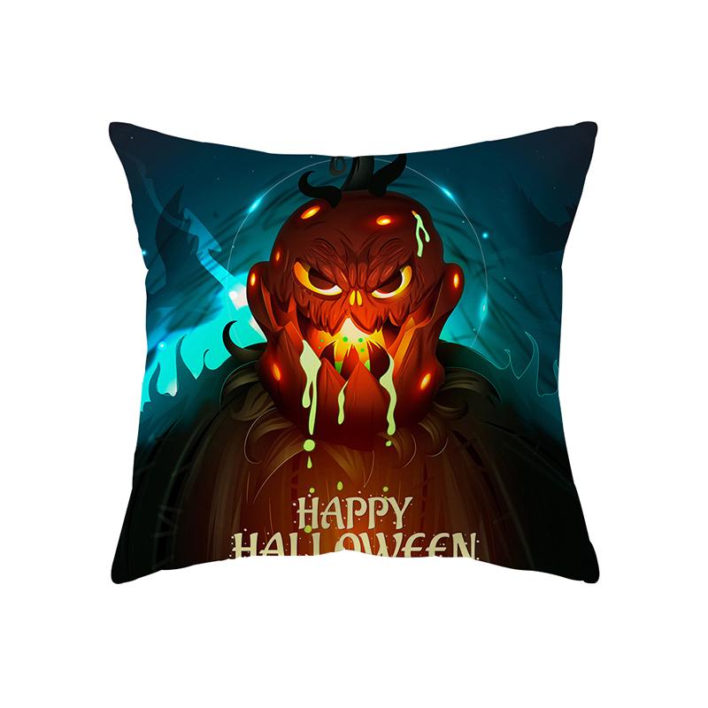 Pumpkin Collection Halloween Theme Pillow Cover Sofa Cushion  Holiday Gift Party Decoration Home Decor