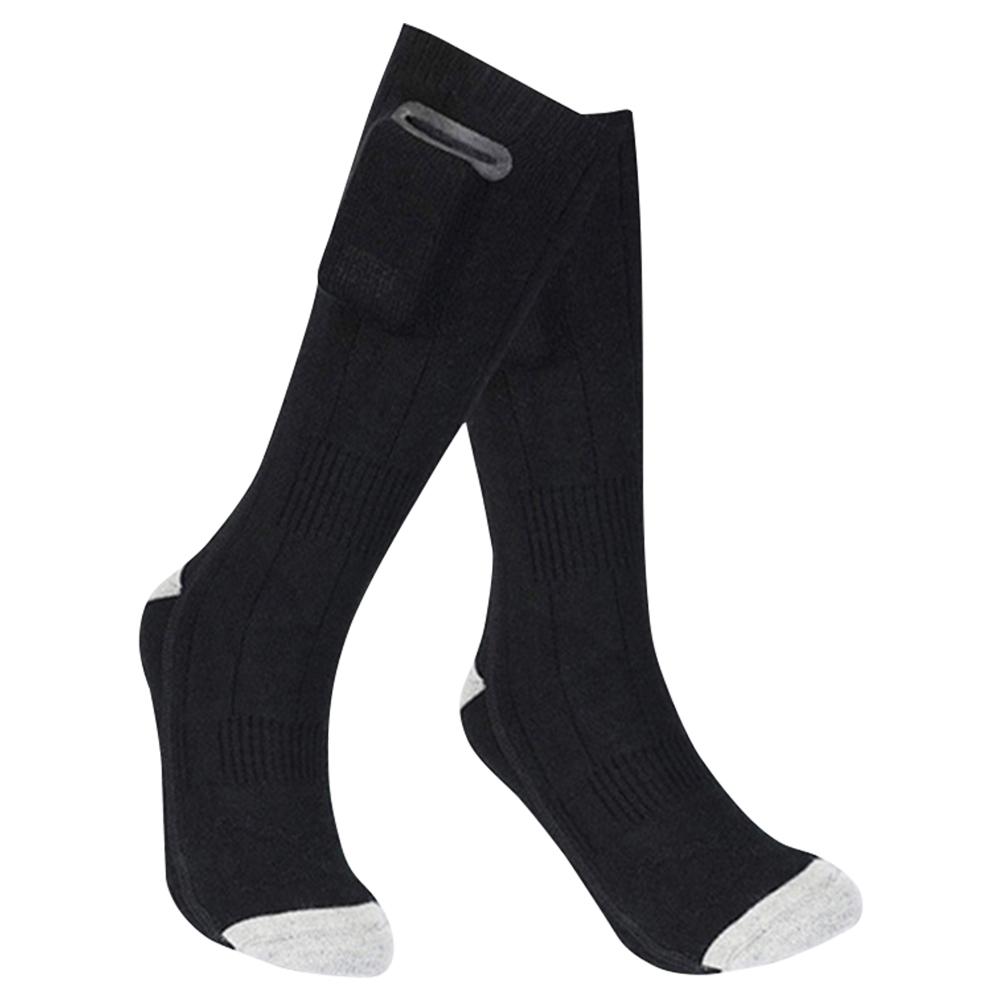 Winter Heated Socks (No Battery) USB Heating Socks for Men Women Thermal Outdoor Sport Socks for Camping Hiking Foot Warmers