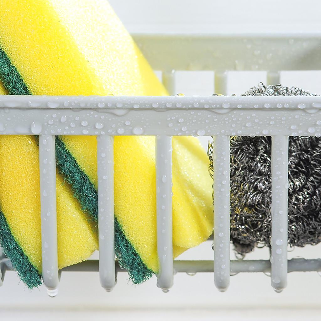Смеситель для кухонной раковины, губка, мыльная ткань, полка для хранения, органайзер, держатель, полка