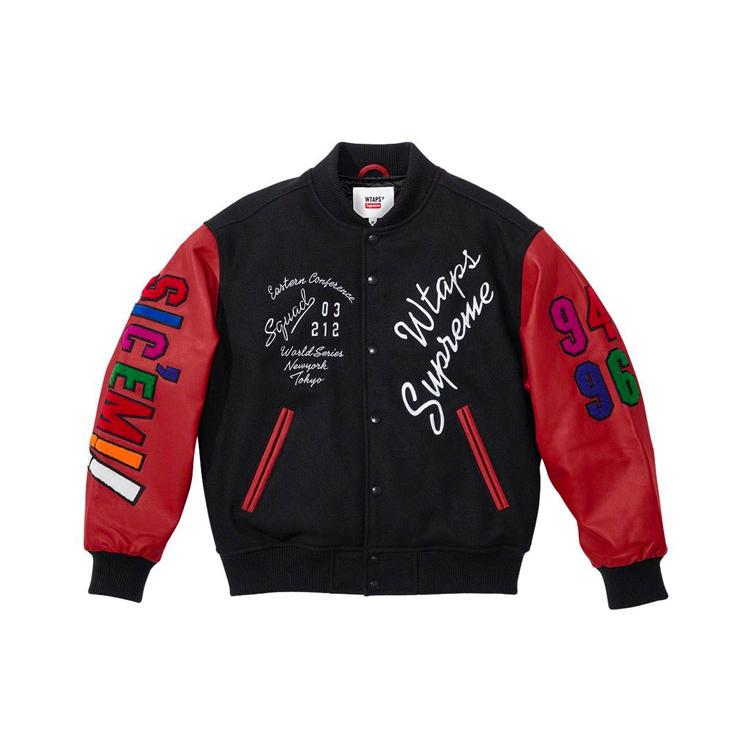 Supreme X Wtaps Varsity Jacket SUP-FW21-344