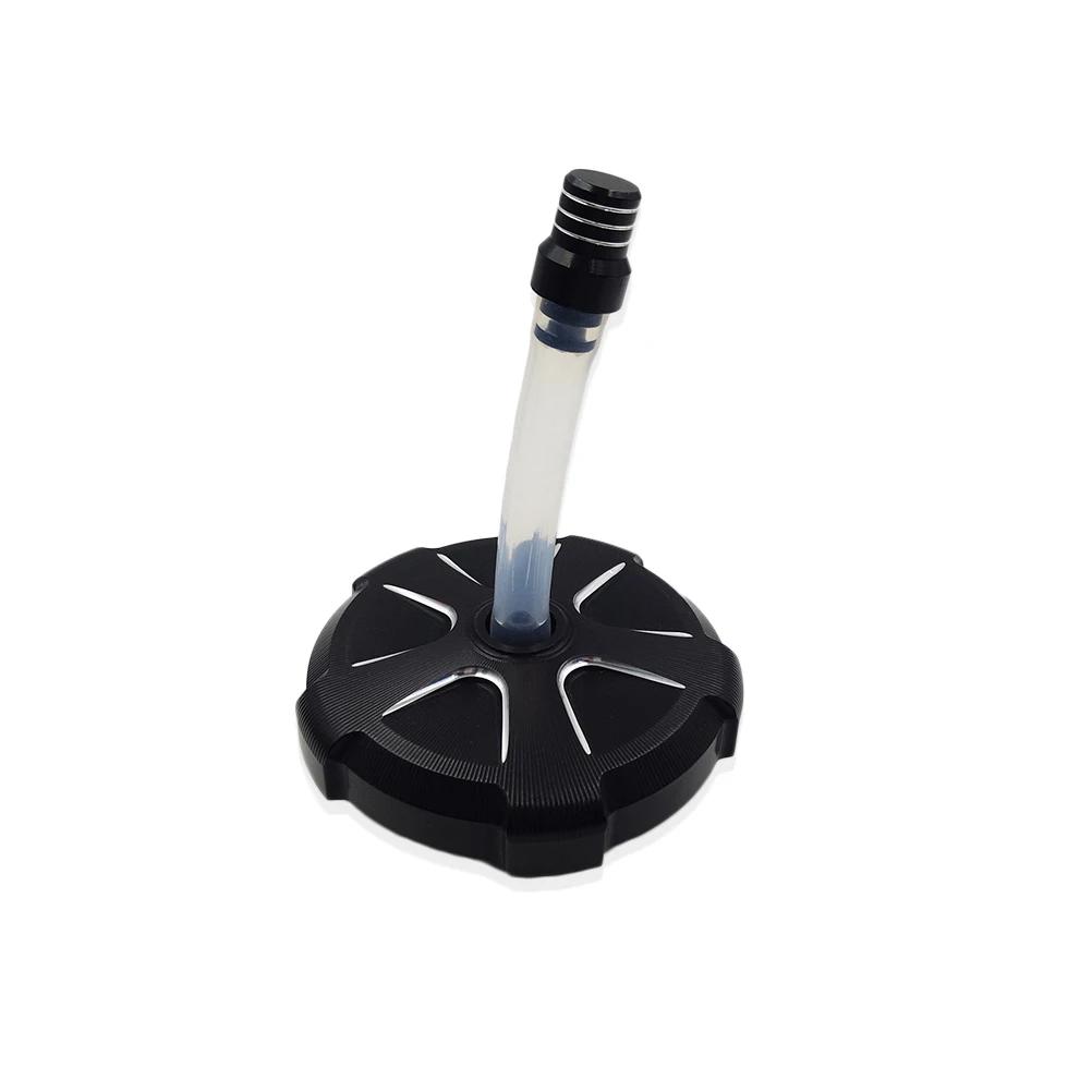 For KTM Motocross Tank Cell Cap CNC Aluminum Gas Fuel Tank Cover Oil Petrol Lid Valve Vent Breather Hose Tubes SX SXF XC 250 450