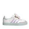 adidas Оригинальные амортизаторы SAMBAE Низкие кеды для скейтборда Женские белые светло-фиолетовые кроссовки JR3335