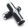 Motorcycle Parts Skull 1" Mechanical Hand Grips for Harley Davidson 1996-Later VRSC XL XR Dyna Softail YAMAHA Chrome/Black
