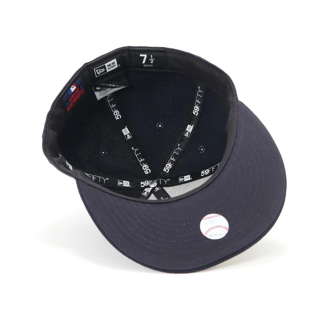 New Era Flat Visor MLB Los Angeles Size LOSDOD NVY 23J Cap, Dodgers, Navy, 8, 5950, SWHT,