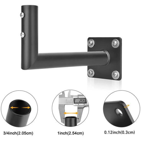 1 комплект крепления для флюгера, нержавеющая, высокая твердость, опора для L-образной трубки, стальной монтажный кронштейн для наружной телевизионной антенны, товары для дома