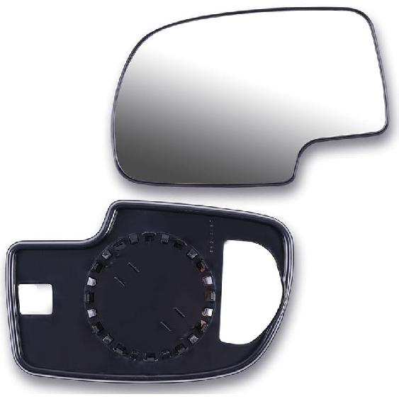 SCITOO Driver Side Mirror Glass Fit For 1999-2006 For Chevy Silverado Pickup 2007 For Chevy Silverado Pickup 2000 For Chevy Suburban 2001-2006 For