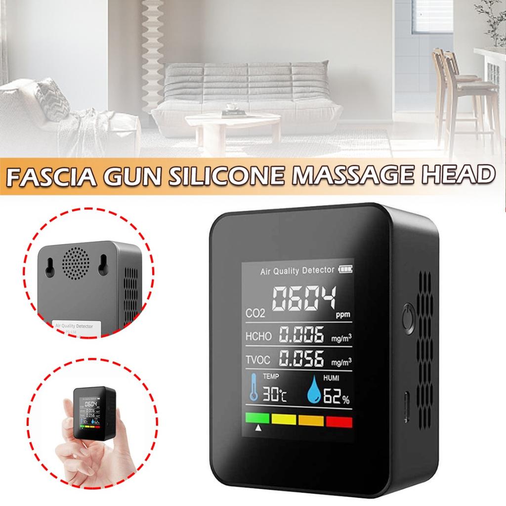 5-в-1 CO2 TVOC тестер качества воздуха тестер полупроводниковый детектор углекислого газа