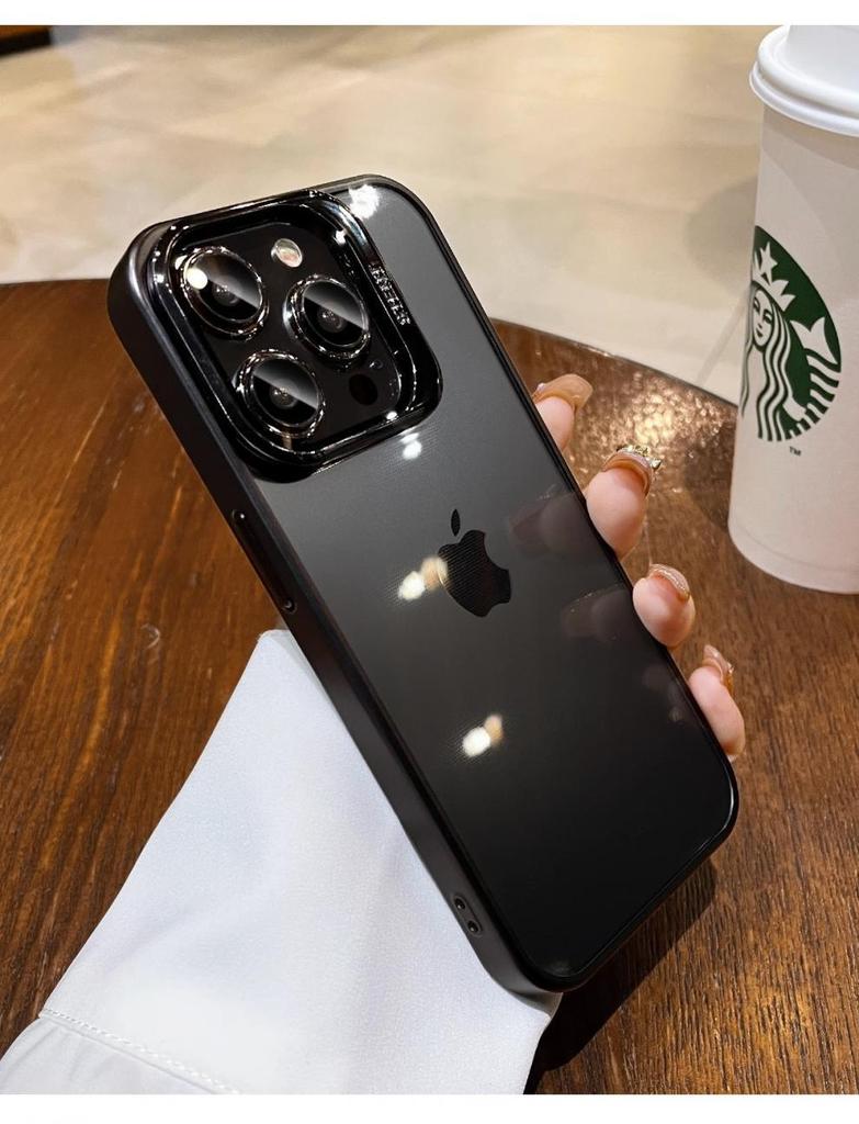 Универсальный чехол для iPhone и защитная пленка для объектива: Совместим с iPhone 13/14/15/16 Pro Max/17, оснащен невидимой подставкой и защитным дизайном.