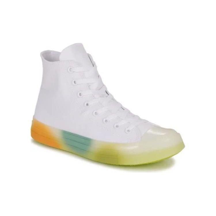 Converse Chuck Taylor All Star CX High Spray Paint — белые кроссовки унисекс, оранжевые A03462C
