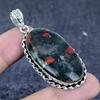Boulder Opal Gemstone Handmade 925 Sterling Silver Jewelry Pendant 2.32" U8v22