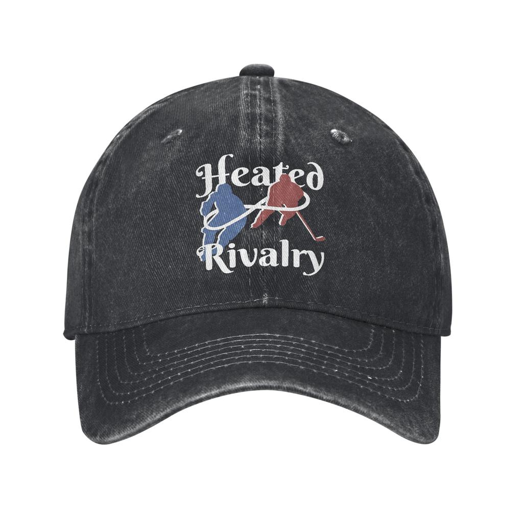 Heated Rivalry Loon Baseball Cap Casual Distressed Denim Washed Snapback Cap Unisex Outdoor Workouts Gift Caps Hat