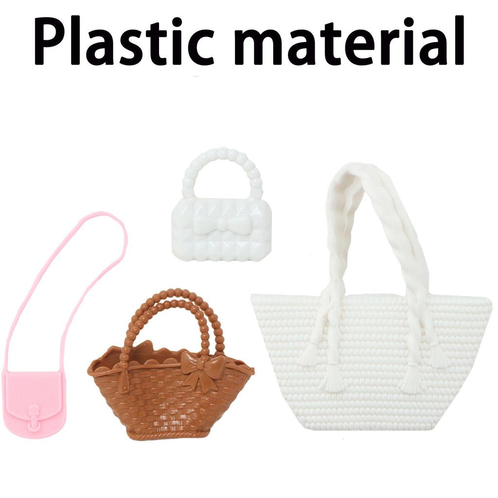 10 наборов кукольных сумок для куклы 30 см, милая розовая сумочка, кошелек, 30 см, аксессуары для кукол 1/6, детская игрушка(НЕТ КУКЛ, НЕТ ОДЕЖДЫ)