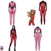 Потрясающий боди-колготки Zentai Ева Евангелион Аска Лэнгли Косплей костюм для женщин