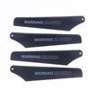 1 Set Rc Spare Parts For Syma S39 Wind Leaf Fan Main Blade Props Connect Buckle Flybar Tail Blade R/C Helicopter Toy Model