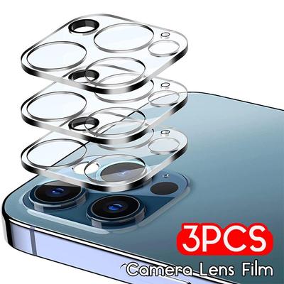 3 шт., закаленное стекло для камеры с полным покрытием для Iphone 13 12 11 Pro Max, мини-экран, защитная пленка для IPhone13 Pro Max, защитная пленка для объектива