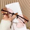 Y2K Style Frameless Sunglasses UV Protection Decorative Sun Glasses Punk Eyeglasses  Female