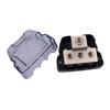Car Audio Power Distribution Block 3 Way Wire Distribution 1x 0 Gauge AWG in 3x 4 Gauge AWG Out Fits for Boat Vehicles Auto Car Fuses4