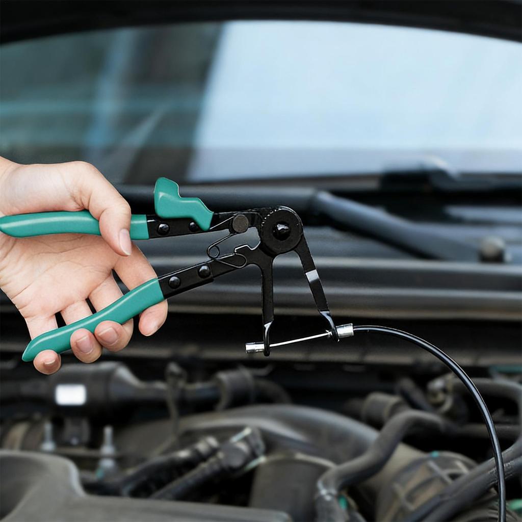 Radiator Hose Clamp Pliers Long Reach Flexible Maintenance Tools Hose Clamp Removal Tool For Radiator Heater Removal Coolant