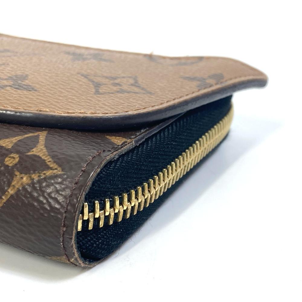 Louis Vuitton M68796 MonogramReverse Zippy Wallet Shady Long Wallet Canvas Brown