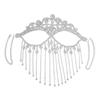 Indian Rhinestone Tassels Face Veil Women Prom Party Mask Fringe Headband Bridal Veils Sexy Facial Accessories Jewelry