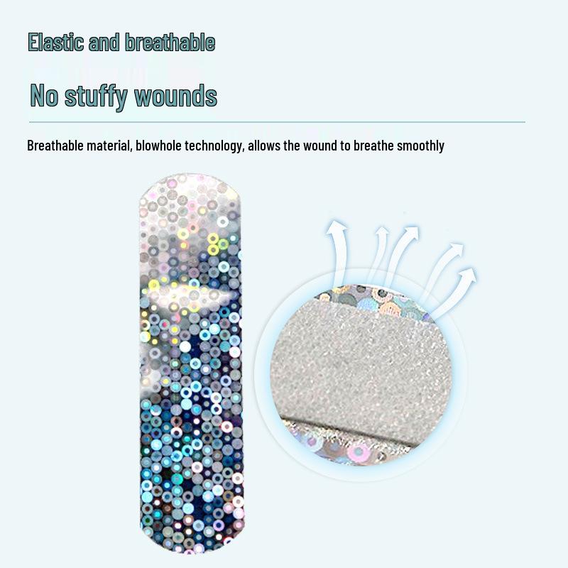 Детский водонепроницаемый лазерный мультяшный пластырь