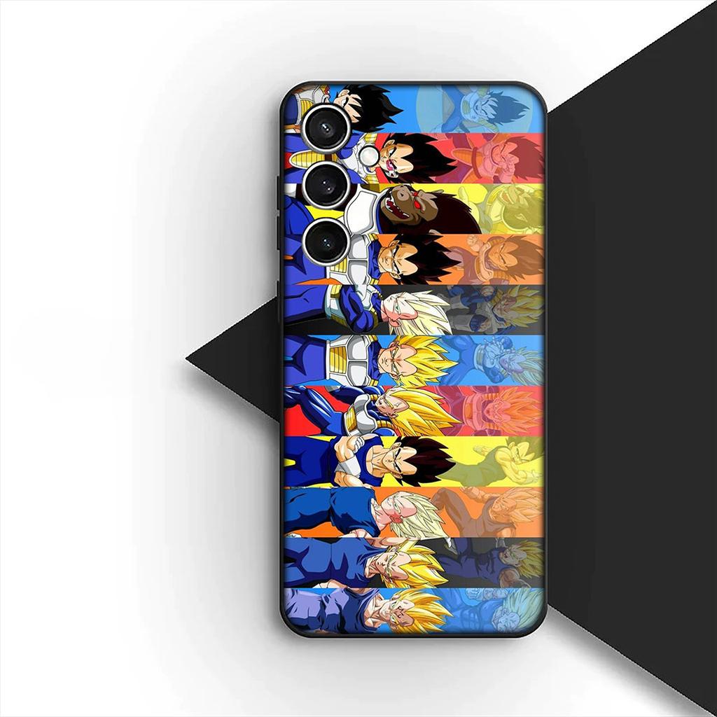 Cover for Samsung Galaxy S20 S22 S21 FE Ultra Plus A07 A17 A15 A16 A25 A57 A37 Casing Phone Case Comics Vegeta Dragon Gokus Ball