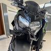 for Z900 2024 Motorcycle Sports Downforce Naked Front Spoiler Aerodynamic Wing Deflector 2020-2024 Motorcycle Parts (Black)