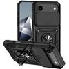 Чехол-слайдер для камеры для iPhone 17 Air Чехол-бампер iPhone 17 Air Чехлы Магнитный держатель Военного класса Задний бампер iPhone 17 Air