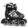 Adjustable Illuminating Inline Skates with Light Up Wheels for Kids and Youth Girls Boys Inline