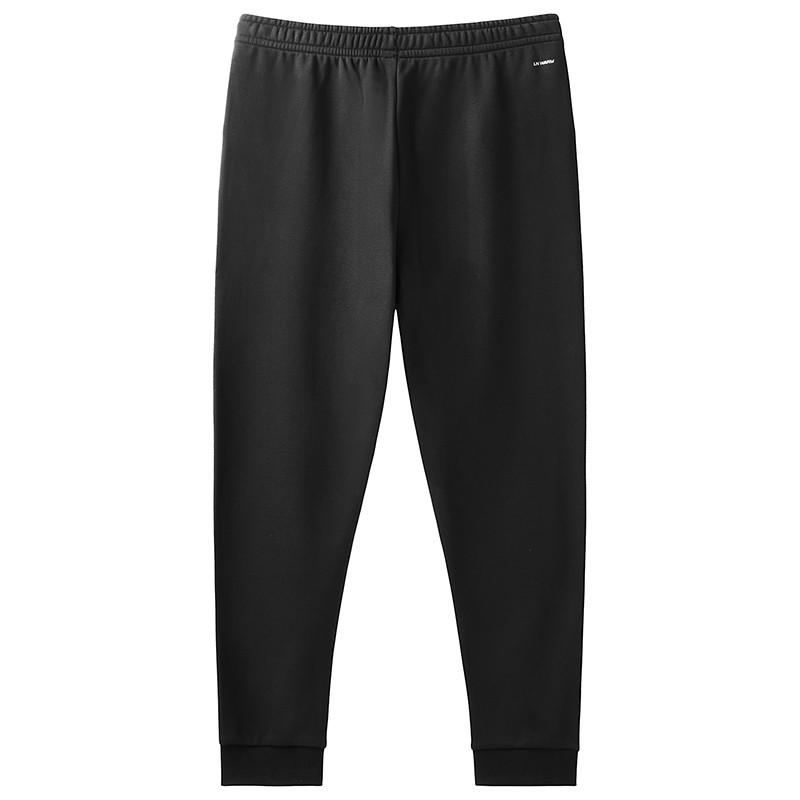 Li-Ning Свитшот с круглым вырезом и принтом, классический, удобные длинные брюки, повседневный спортивный костюм, мужской свитшот, брюки AWDVH37-1+AKLVC89-1
