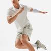 Li Ning Fitness Series однотонная удобная универсальная дышащая повседневная спортивная рубашка-поло для мужчин, топы цвета Off-White APLU003-5