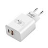 Сетевое зарядное устройство USB C 40 Вт, двойной порт 20 Вт PD 3.0 Type C QC 4.0, блок быстрой зарядки, прочный адаптер питания для iPhone Samsung Xiaomi