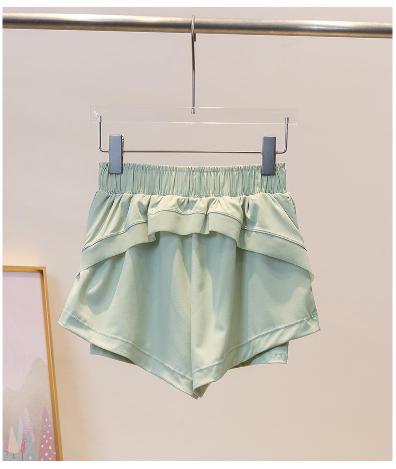 Женский быстросохнущий летний топ для йоги и пилатеса, спортивный фитнес-комплект с круглым вырезом