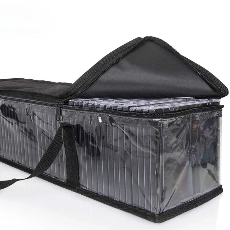 1pc Bag CD Storage Bag For Home DVD Storage Bag Media Organizer Bag DVD, CD, Blu-ray Disc, Movie Case, VHS Case, Video Game Disc