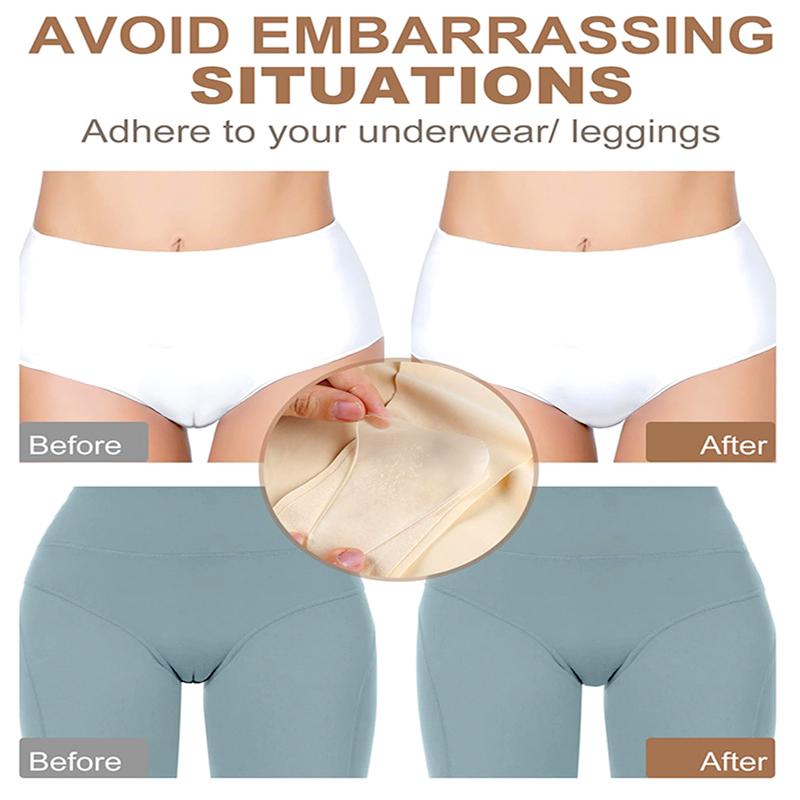 1 шт. Autohesion Компактное бесследное нижнее белье A Slice Pad Летние приватные наклейки Stealth Silica Gel