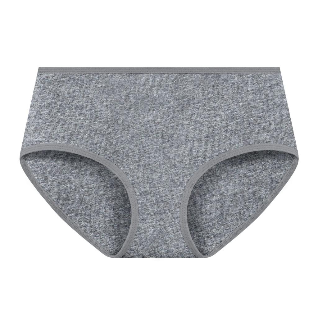 Low-Middle Waist Women's Panties, High Elasticity Women Underwear, Comfortable Cotton Crotch #JS830