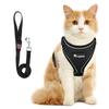 Cat Body Cat Small Going No Soft Chest No Head Velcro Adjustable Night Breathable Mesh Size Harness, Ring, Gear, Cat, Kitten, Puppy, Dog, Walking,