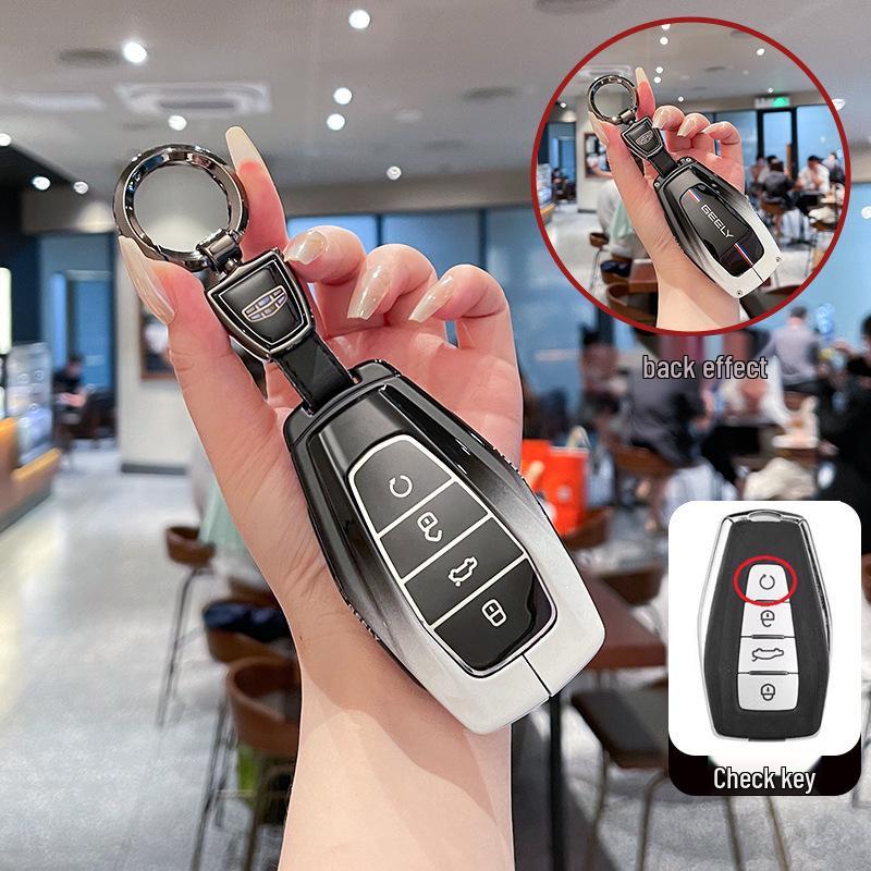 Geely Emgrand Key Cover for Xingrui, Xingyue L, Binrui Cool, Boyue, Binyue, GS Models – Metal Shell