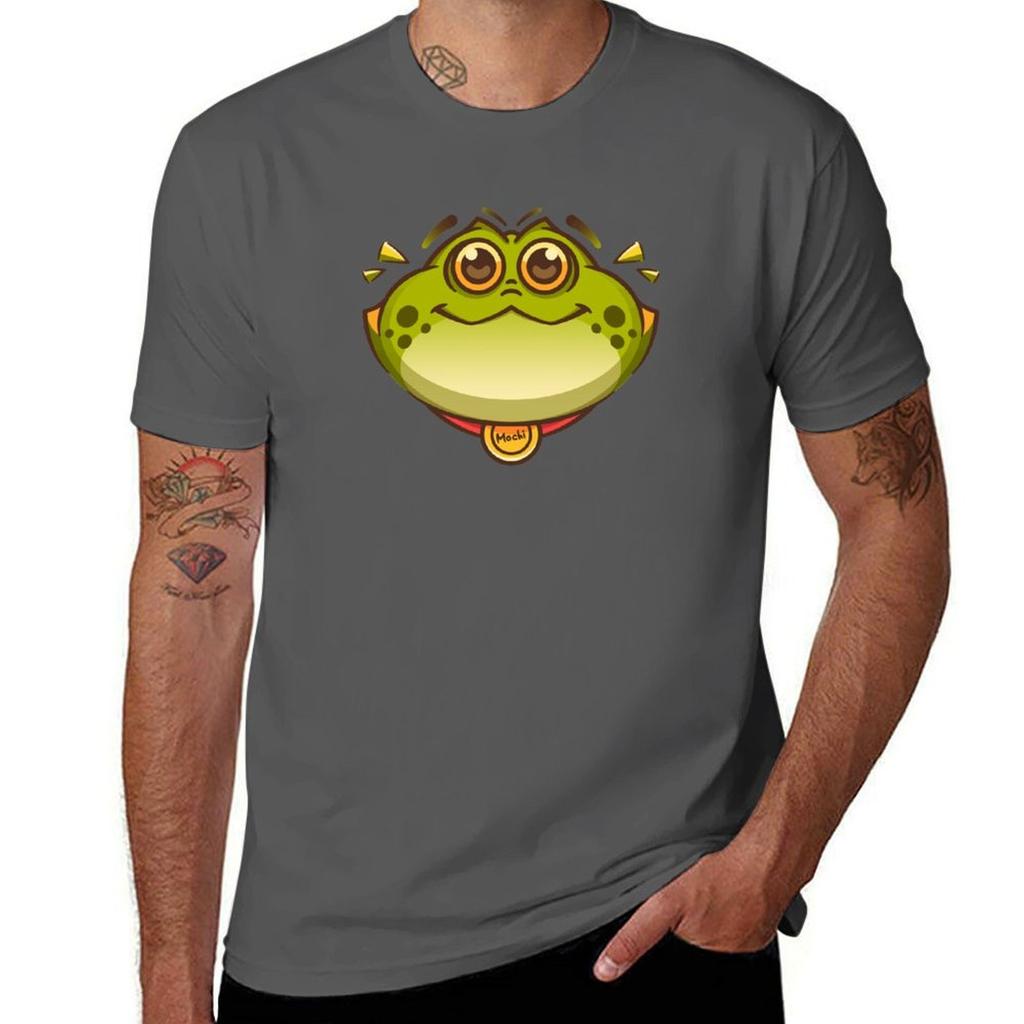 Froggy Animal Head Illustrations Tshirt Lightweight Hiking Tshirt