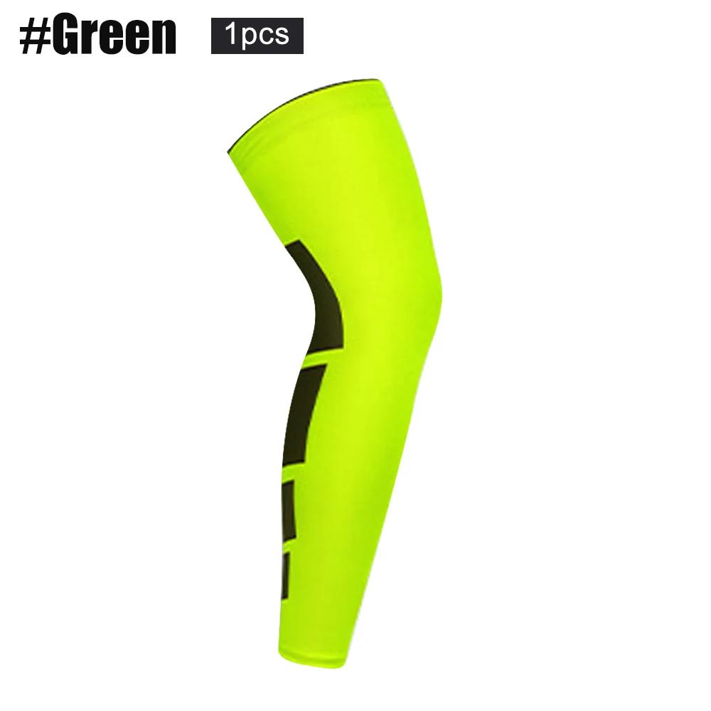 1 шт. компрессионный рукав для всей ноги для женщин и мужчин, длинные наколенники, поддержка, протектор для бега, баскетбола, спорта
