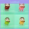 Raincoat Heart Shape Crayon Shinchan Pvc Collectible Figure Model For Anime Fans